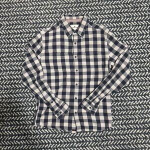 The Normal Brand Hudson Double Brushed Flannel in Grey Check